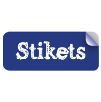 Logo Stikets spÇcialiste Çtiquettes personnalisÇes